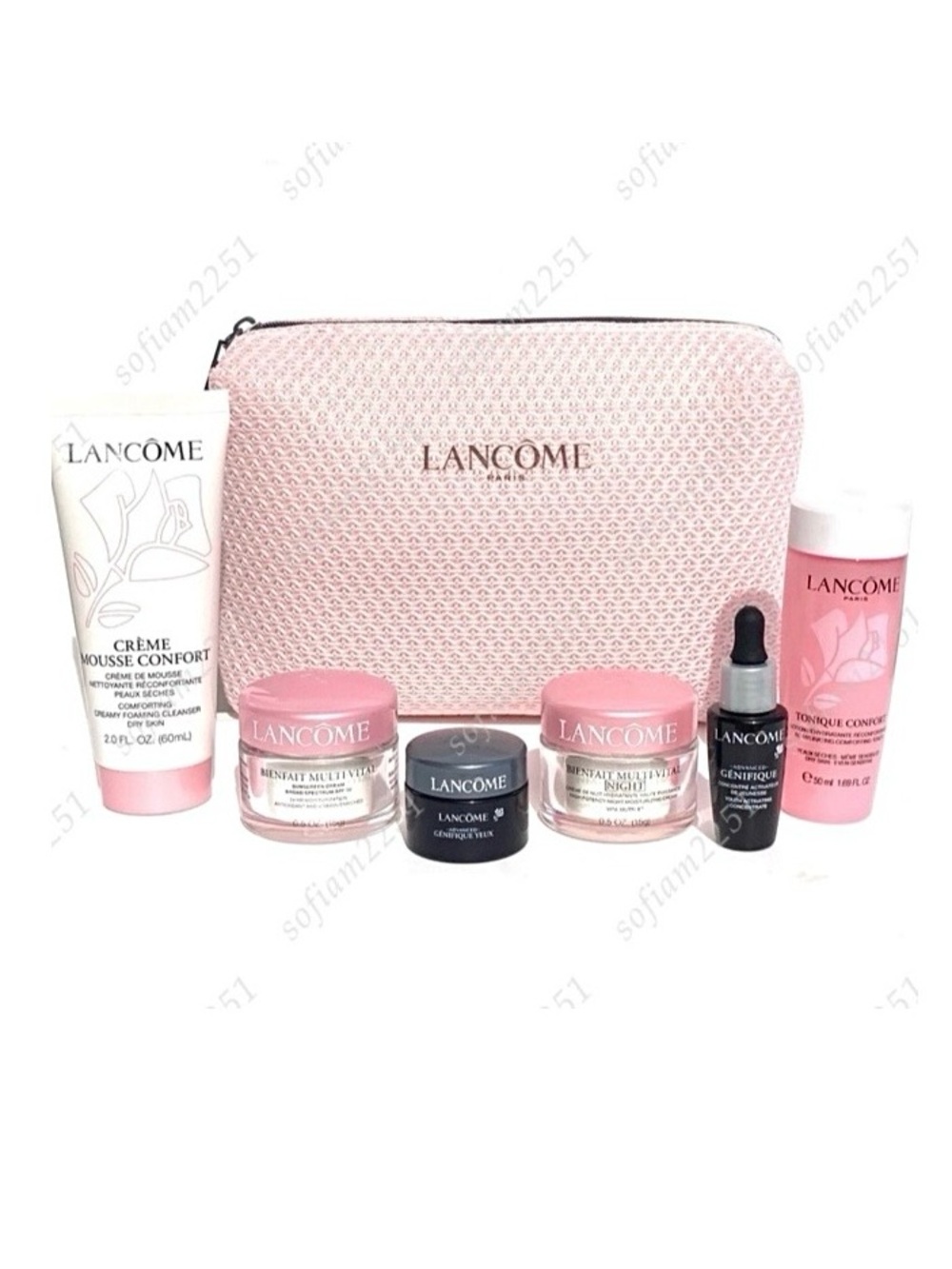 💗NEW!💗Lancome Bienfait Multi-Vital 24H Hydrate & Protection 7Pc Set BRAND NEW!